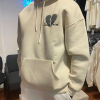 Broken Heart Sweatshirt Weiß