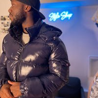 Doudoune C.j Navy (bleu foncé)