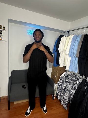 Ensemble Polo Noir
