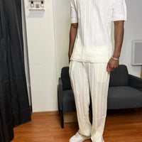 White Polo Set