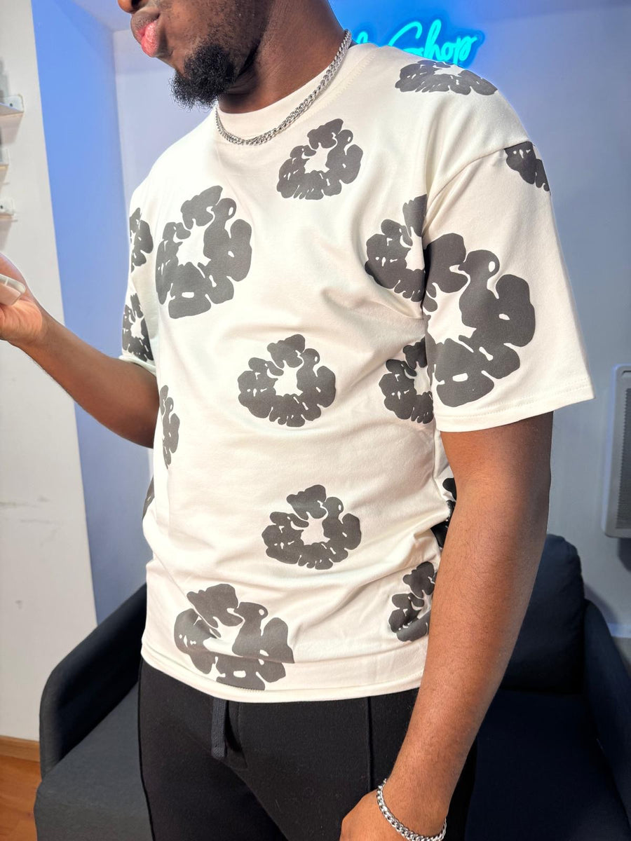 T-shirt Fleurs