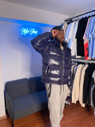 Cj Navy Down Jacket (dark blue)