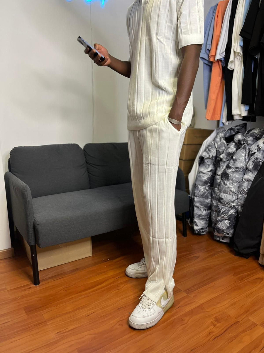 White Polo Set
