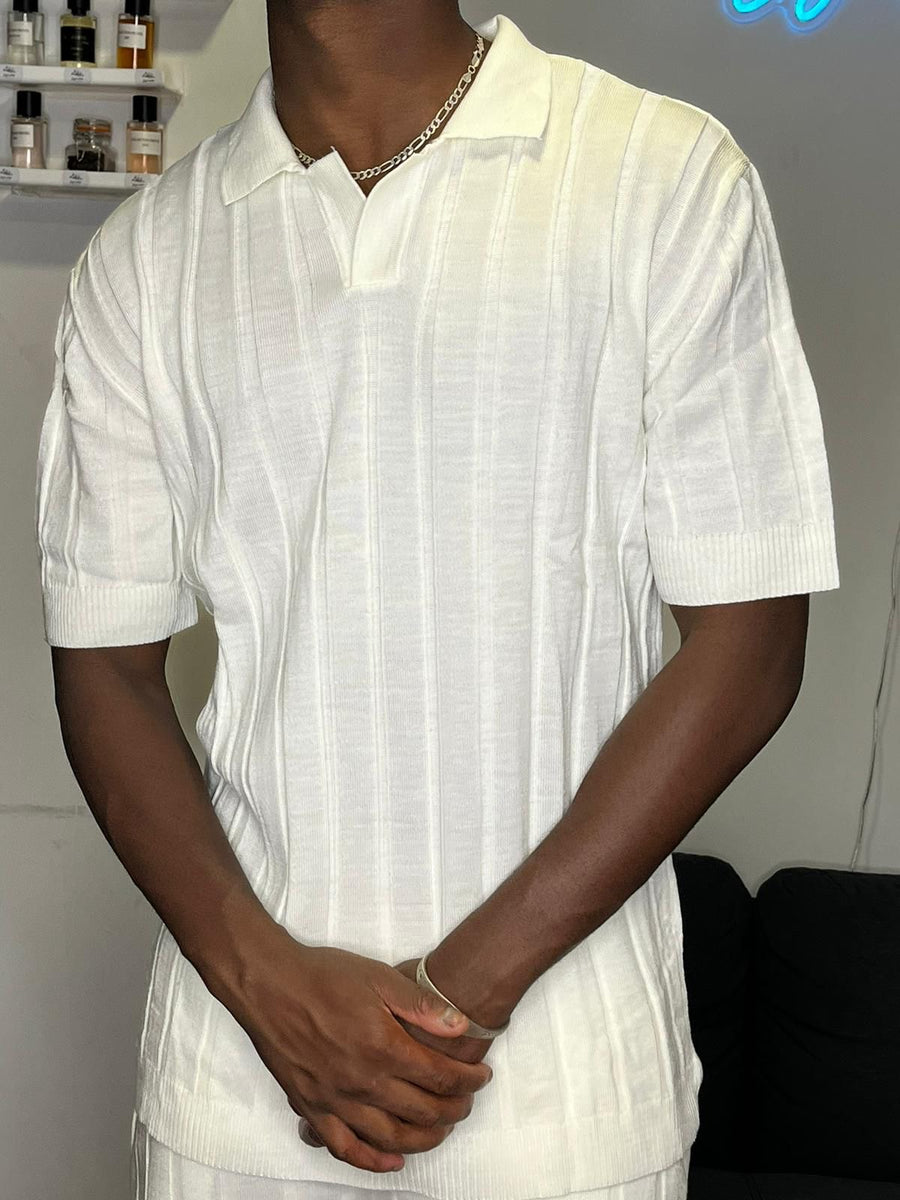 White Polo Set