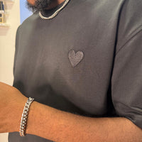 T-shirt Heart Black