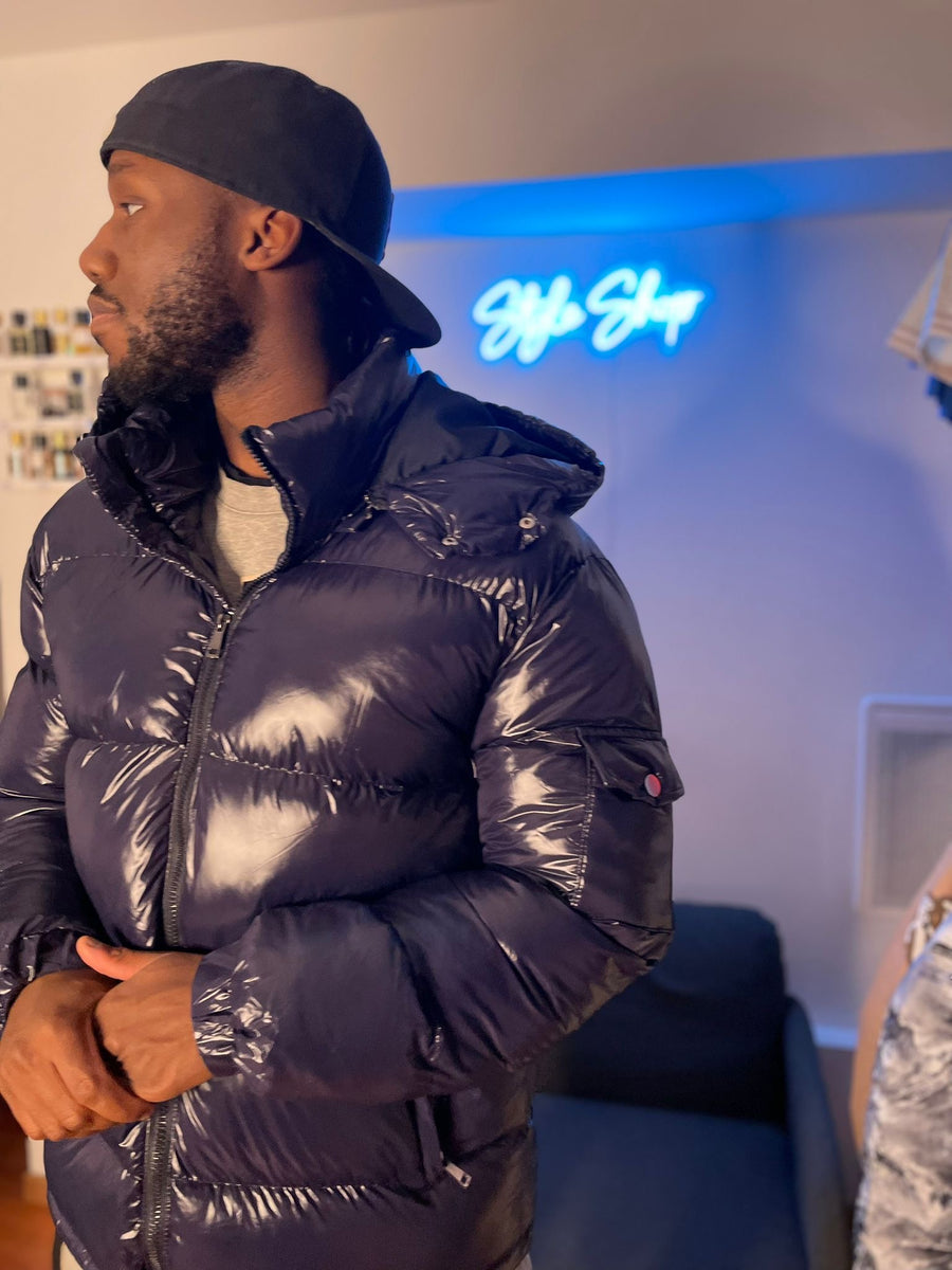 Cj Navy Down Jacket (dark blue)