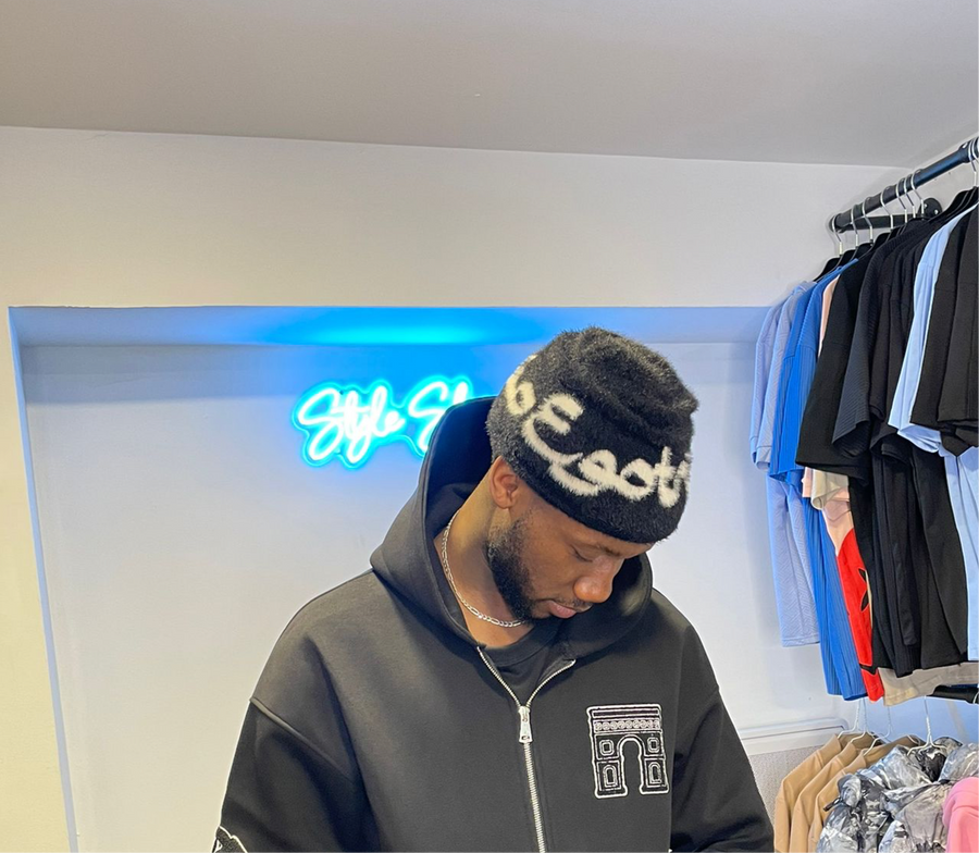 Bonnet Ego Trip Noir Mohair